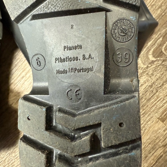 Dunlop Pricemaster Black Wellington Boots men's Sz:6US women's 8US - Picture 5 of 5